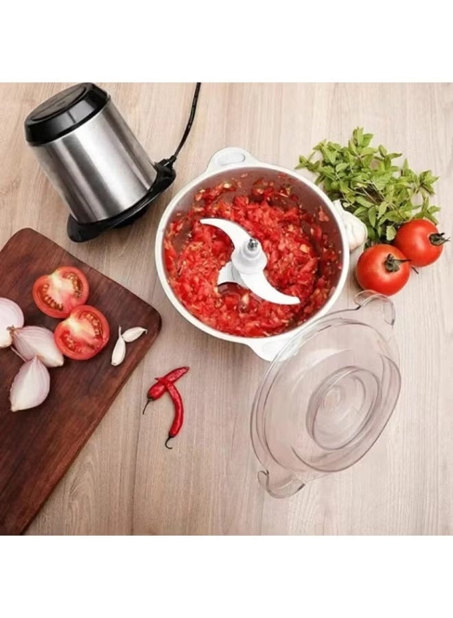 KROOS Electric Food Chopper 400W, 3L Capacity – Powerful and Efficient for Easy Food Preparation - Image 4