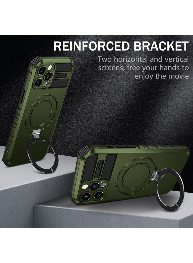 Zaboon Case For iPhone 12 Pro Max MagSafe Magnetic Holder Phone Case - Image 3