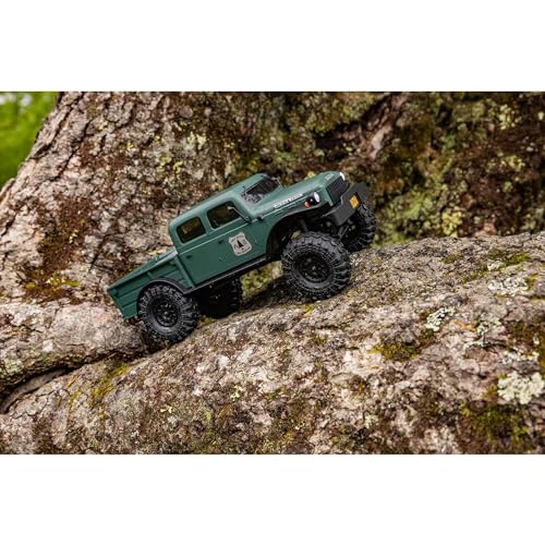 AXIAL شاحنة RC محورية SCX24 40's 4 أبواب دودج باور واجن أخضر 1/24 دفع رباعي - RTR (كل ما تحتاجه للتشغيل متضمن) AXI00007T2 - Image 5
