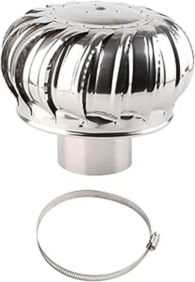 Stainless Steel Roof Ventilator Silent Automatic 210g For Continuous Harsh Conditions - Image 1