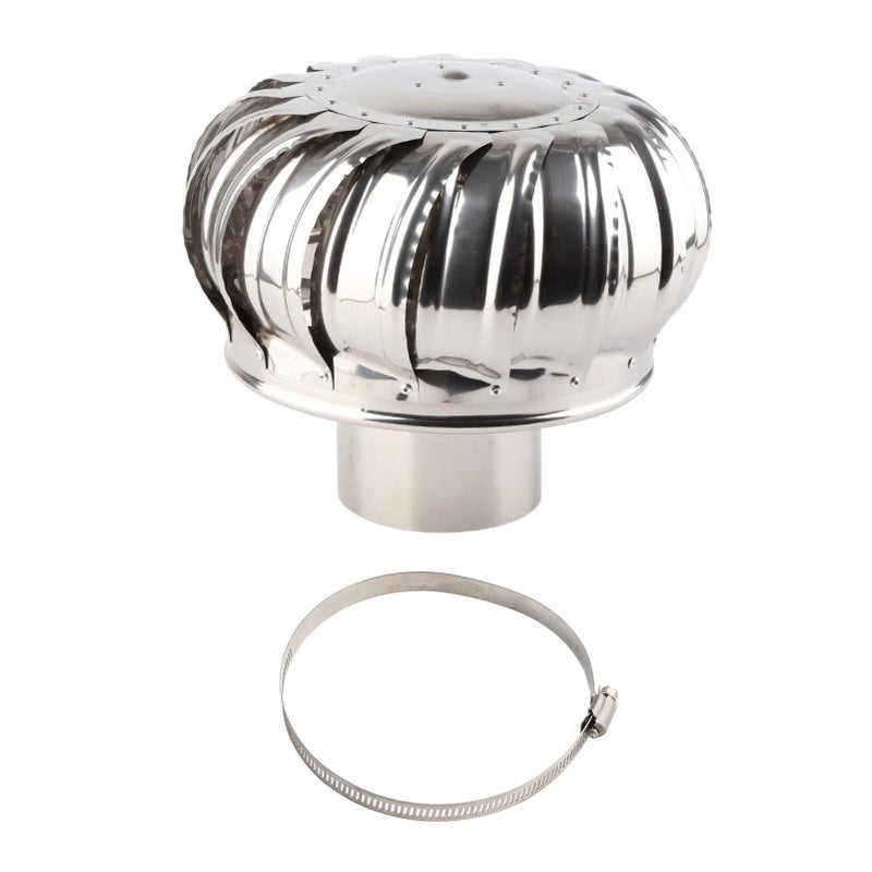 Stainless Steel Roof Ventilator Silent Automatic 210g For Continuous Harsh Conditions - Image 2
