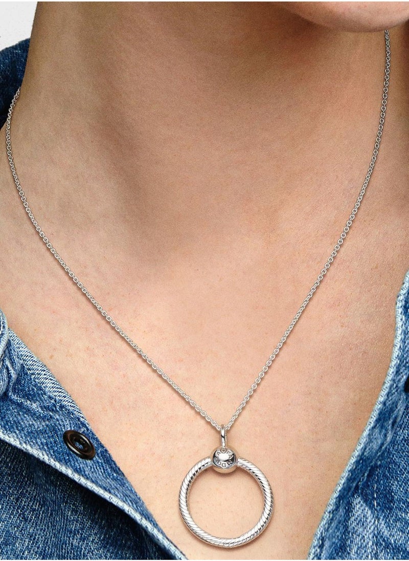 PANDORA Pandora Moments Small O Pendant  - Image 2