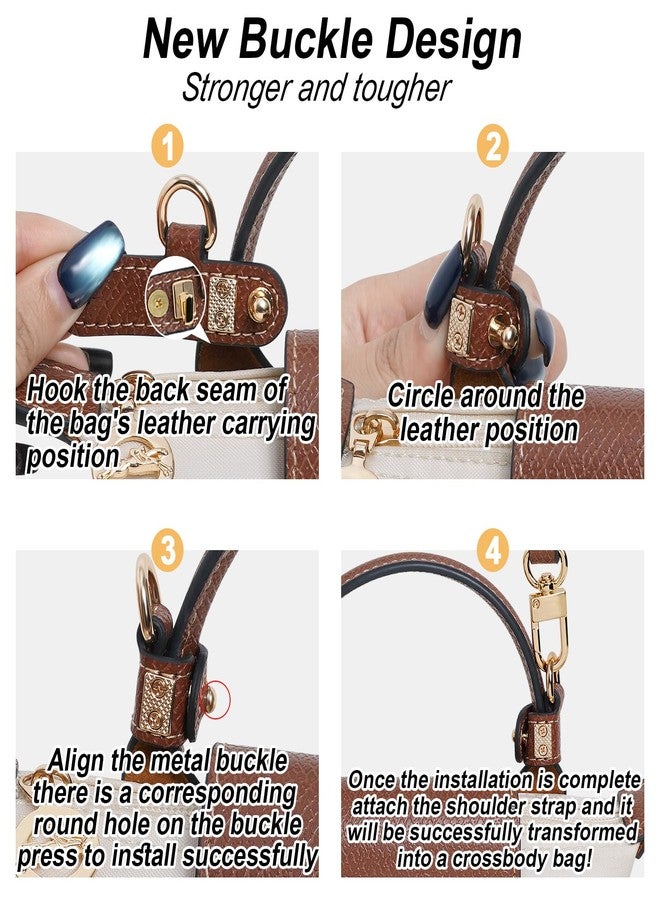 LOUKAYCCI 2025 New Purse Straps Leather Bag Shoulder Strap Replacement Conversion Kit Compatible with Longchomp Mini Pouc - Image 2
