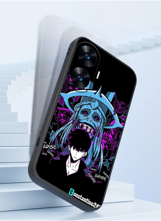 Generic - Protective Shockproof Case Cover For realme C55 Solo Leveling anime aesthetic Drawing - Image 1
