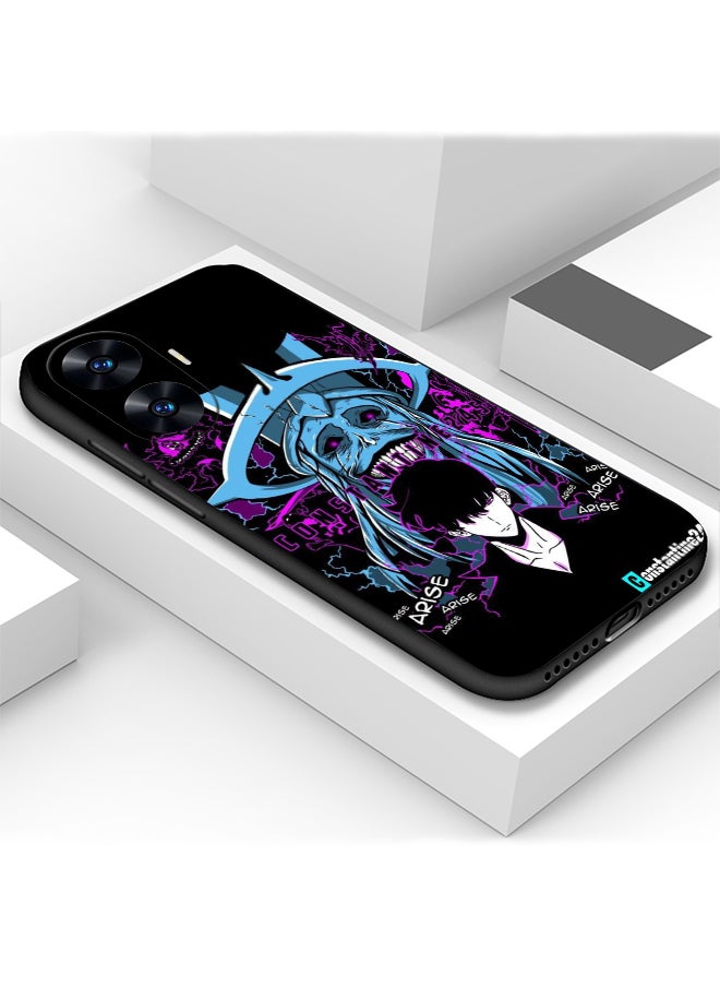 Generic - Protective Shockproof Case Cover For realme C55 Solo Leveling anime aesthetic Drawing - Image 1