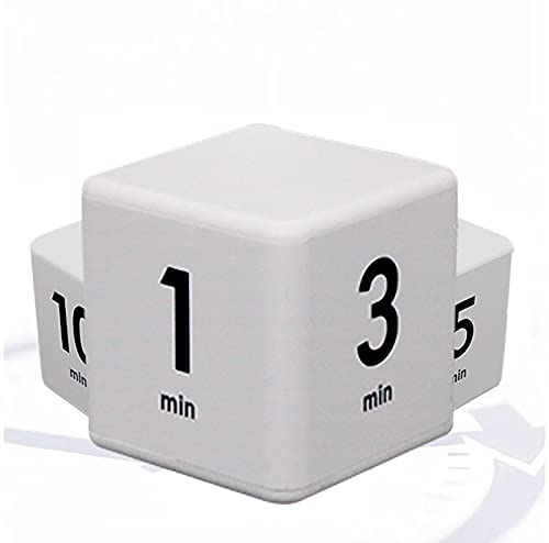JOYIT Cube Timer  1 3 5  10 Min Countdown Kitchen  Outdoor Timer