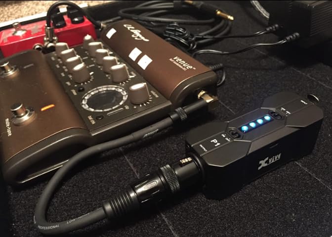 Xvive P1 Phantom Power Supply for Microphone Preamp,Condenser Microphones,Shotgun Mic,with XLR Cable - Image 3