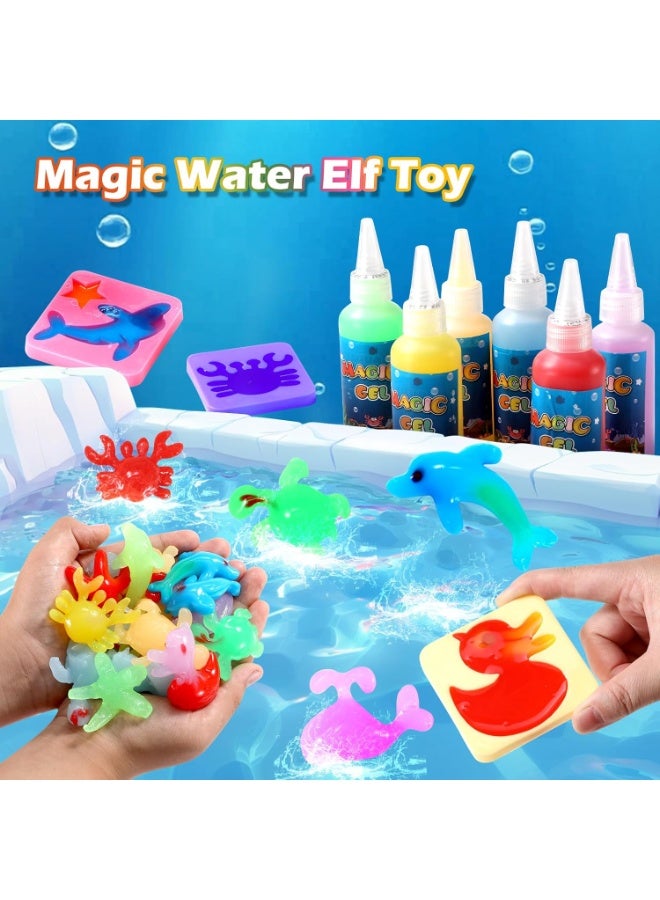 FLYHSO DIY Magic Water Gel Toy Kit for Kids – Aqua Figure Craft Set, Holiday Gift & Birthday Party Favors - Image 2