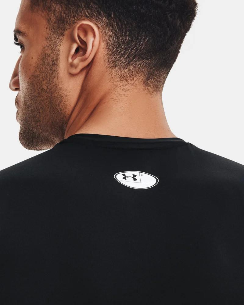 UNDER ARMOUR Black Men's HeatGear Armour Top for Men | Best Price UAE