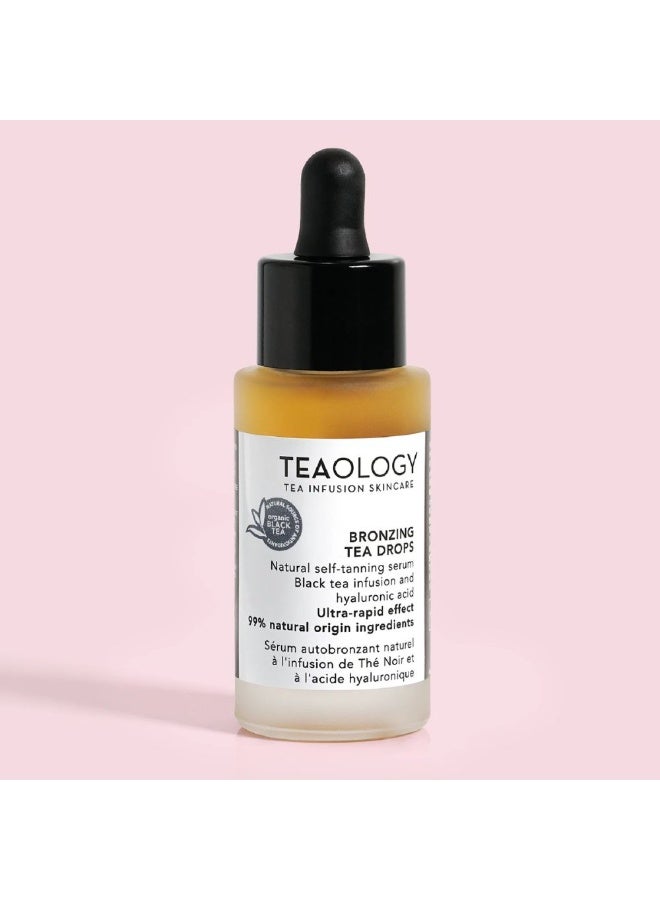Teaology Bronzing Tea Drops Natural Self-Tanning Serum 30ml - Image 3