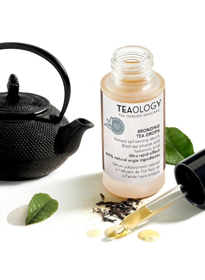 Teaology Bronzing Tea Drops Natural Self-Tanning Serum 30ml - Image 4