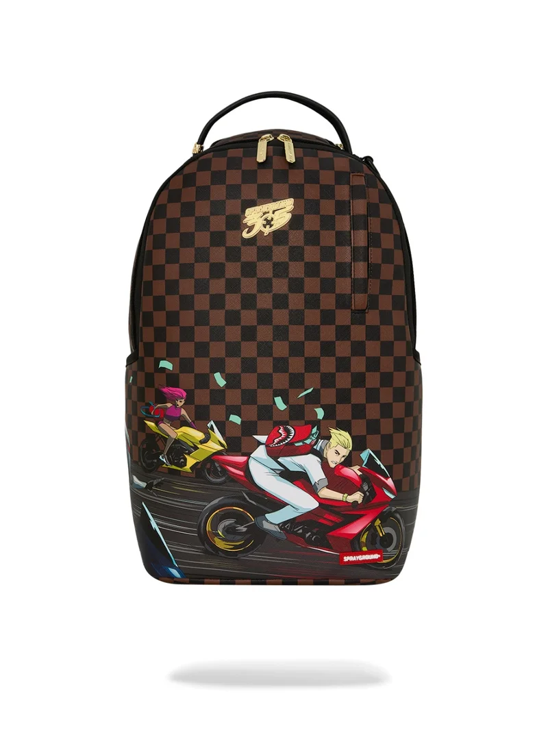 Sprayground 305 CHECK MOTORCYCLES DLXSR BACKPACK