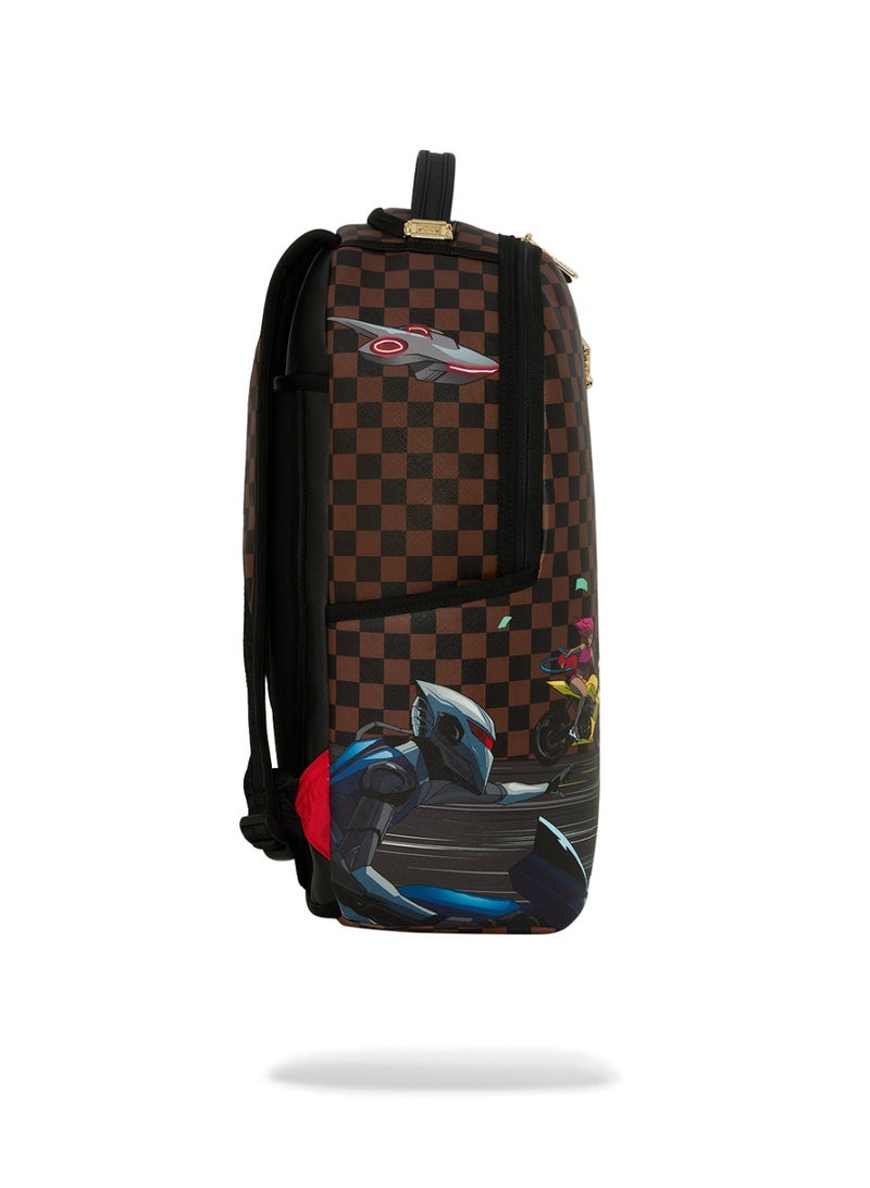 SPRAYGROUND 305 CHECK MOTORCYCLES DLXSR BACKPACK - Image 3