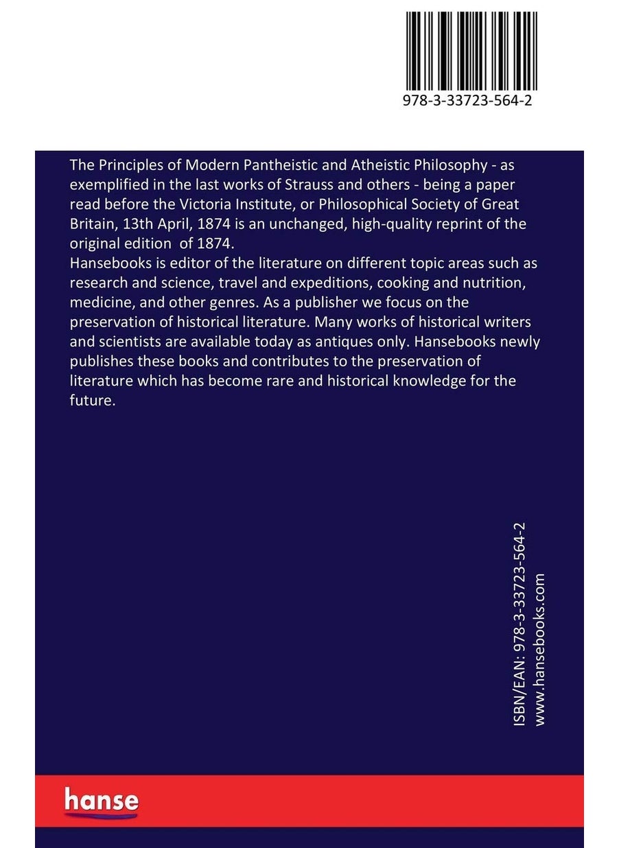 The Principles of Modern Pantheistic and Atheistic Philosophy  - Image 2