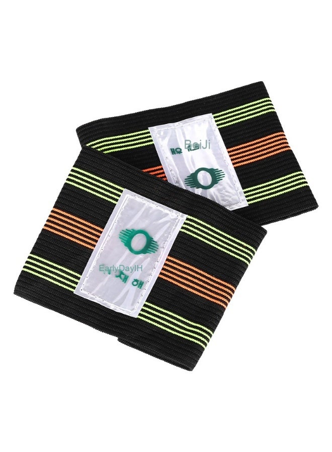 NIBEMINENT Korean-style Reflective Wide Bicycle Leg Straps