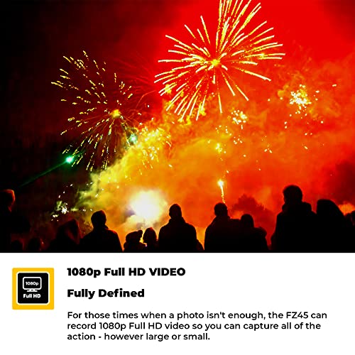 Photo4Less كاميرا Kodak PIXPRO FZ45 الرقمية + حقيبة كاميرا نقطة والتقاط + بطاقة ذاكرة Sandisk 128GB SDXC - Image 4