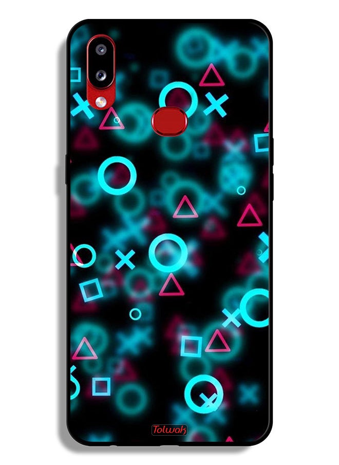 Tolwak - Samsung Galaxy A10s Protective Case Cover Squid Game Icons Small - Image 1
