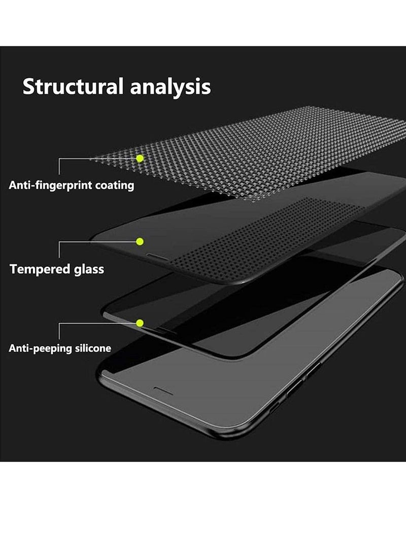 Raxoom Samsung Galaxy S24 Ultra Privacy Screen Protector â€“ [Pack of 2] Anti-Spy Tempered Glass Film, 9H Hardness, Bubble-Free, Privacy Protection - Image 4