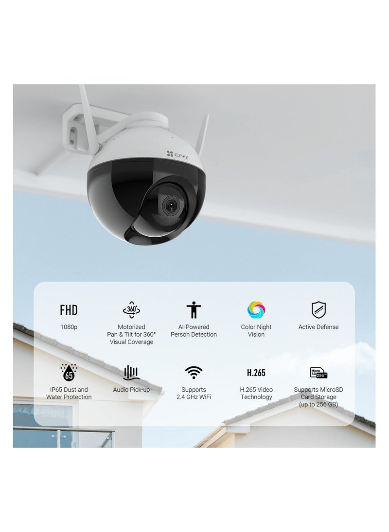 EZVIZ C8C 1080P Wifi Smart Home Outdoor Security Camera 4MM - Image 3