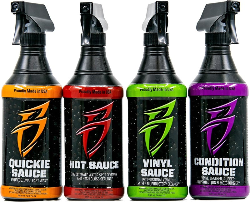Boat Bling Sauce Cleaning/Detailing Kit - 4-Pack - Image 1
