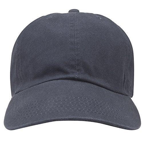 Falari Classic Baseball Cap Dad Hat 100% Cotton Soft Adjustable Size Charcoal - Image 4