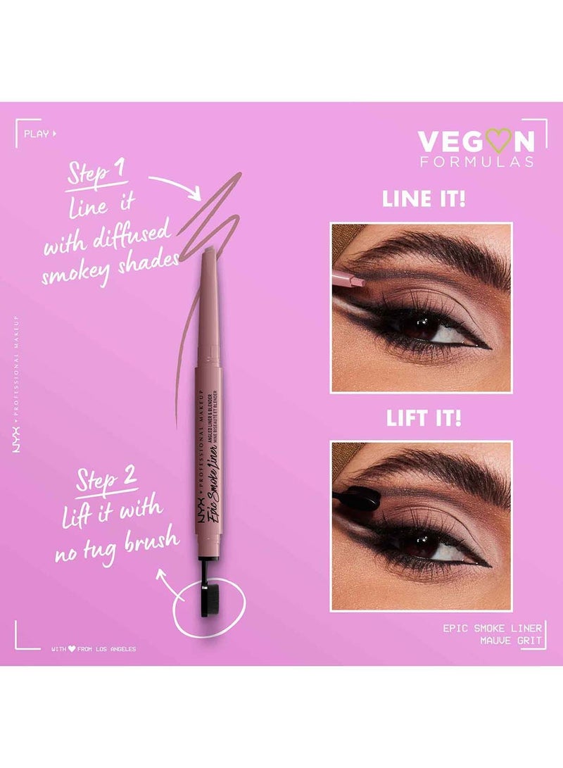 NYX PROFESSIONAL MAKEUP Epic Smoky Angled Liner And Blender - Image 4