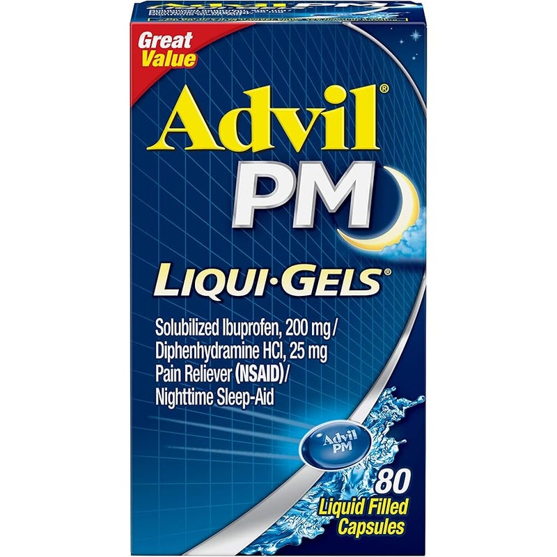 PM Ibuprofen 200 mg Liqui-Gels 80 ea