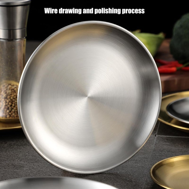 5Pcs Multipurpose Stainless Steel Sauce Bowls Accessory Sturdy Stackable Serving Dishes for Kitchen Parties Event Functional Appetizer Trays for Home - Image 5