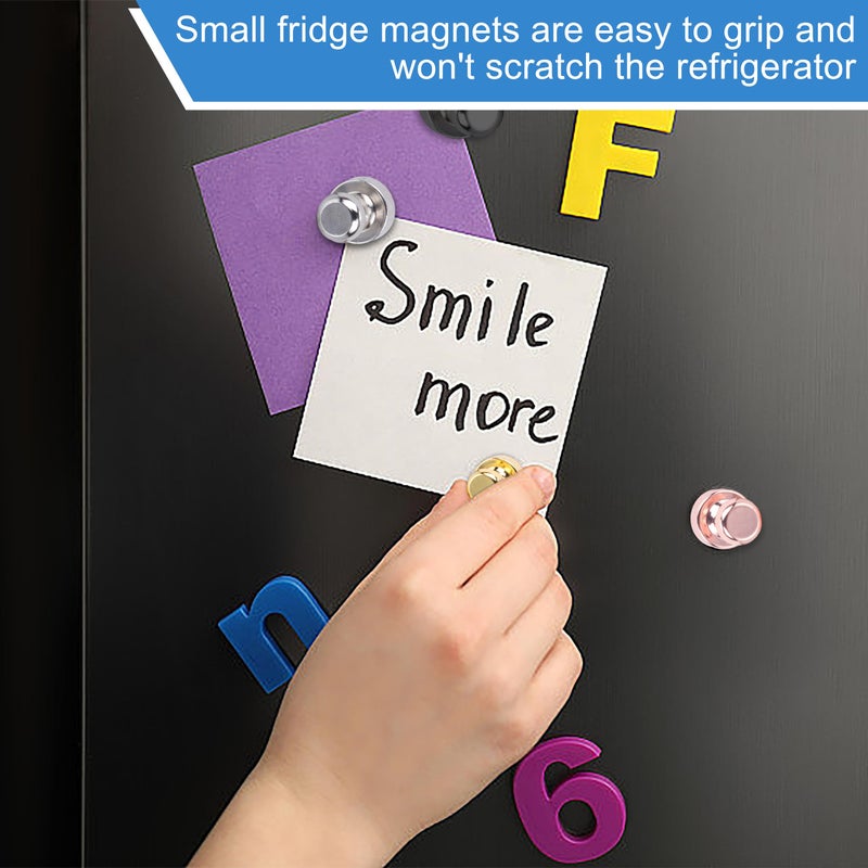 LOVIMAG Fridge Magnets 16Pcs Refrigerator Whiteboard Small Strong Magnet Classroom Kitchen Accessories Decorative Locker Set Decor Must Haves Office Calendar Refrigerador Magnetic Cute Crafts - Image 4
