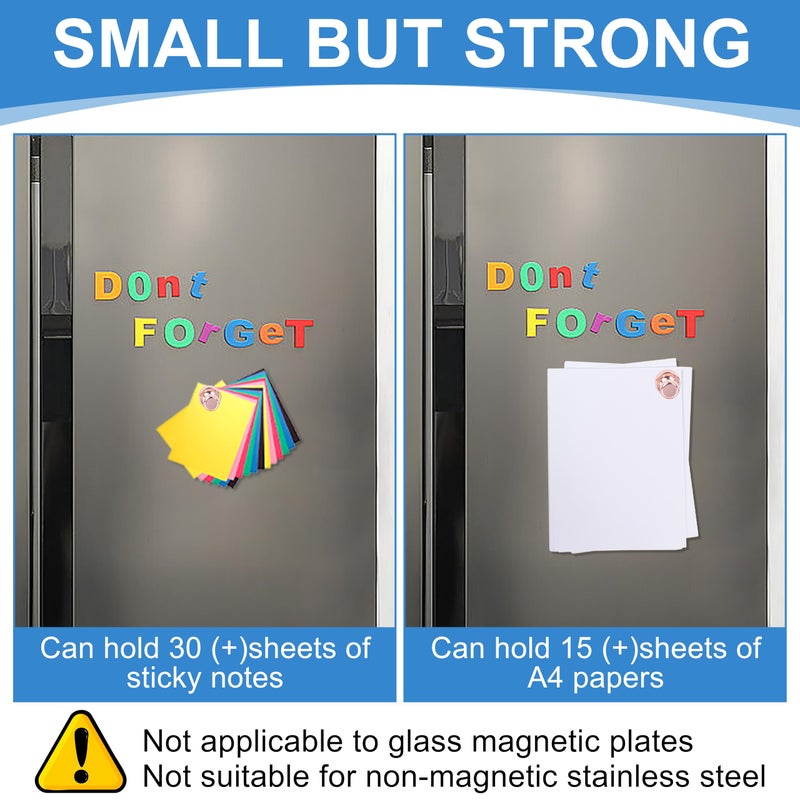 LOVIMAG Fridge Magnets 16Pcs Refrigerator Whiteboard Small Strong Magnet Classroom Kitchen Accessories Decorative Locker Set Decor Must Haves Office Calendar Refrigerador Magnetic Cute Crafts - Image 3