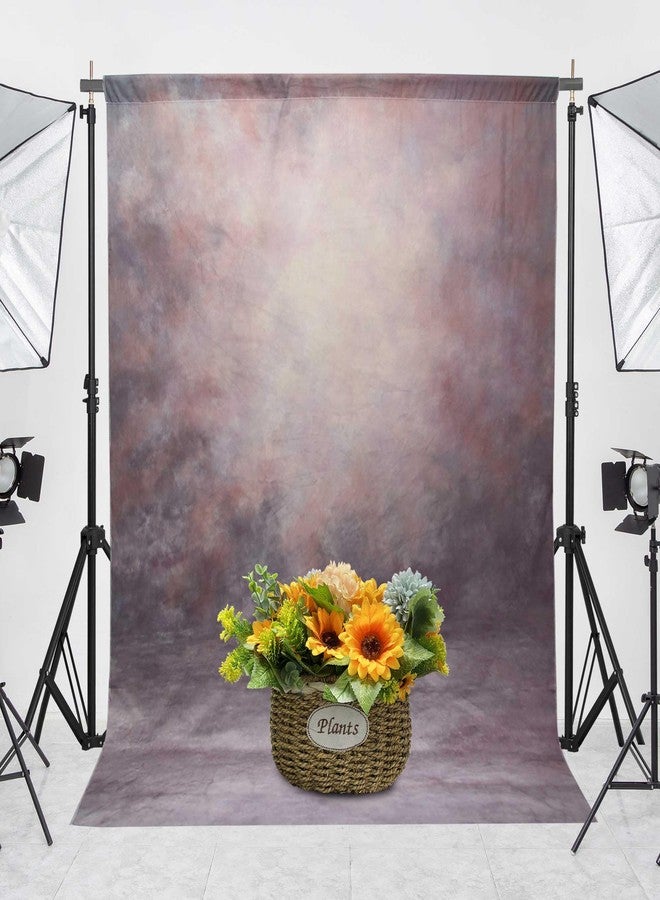 Haboke 8x10ft Durable Polyester Vintage Photography Backdrops Abstract Dark Purple and Red Photo Backdrop for Studio Booth Props Portrait Backgound - Image 4