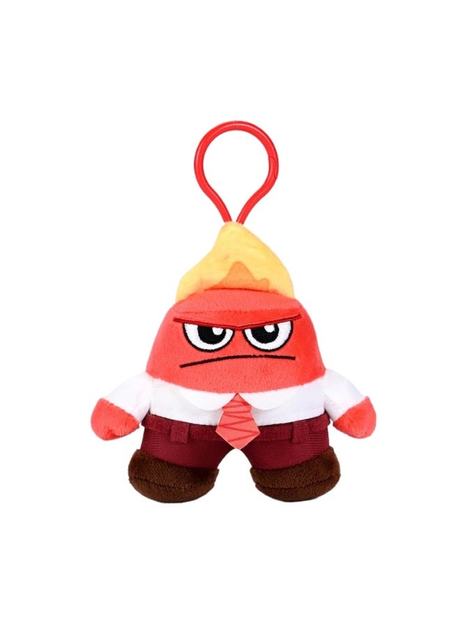 Inside Out Plush Toy Backpack Charm