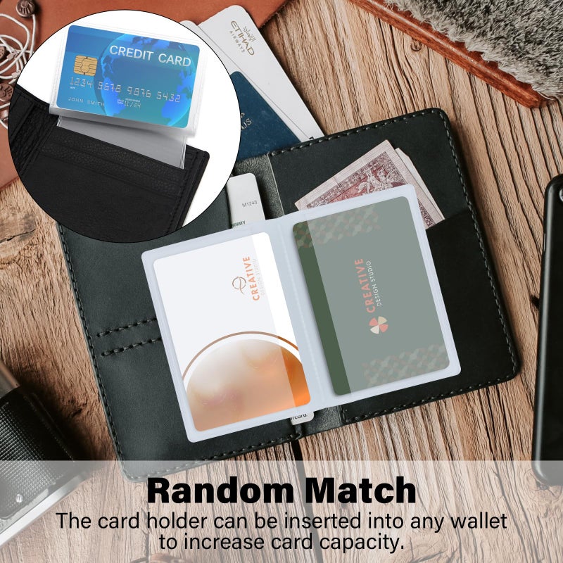 FORYEE Menâ€™s Nylon Trifold Wallet with 6 Page Wallet Insert, Ultra Thin and Security Wallet with ID Window for Card Cash Holder, Modern Fashion Purse Gifts for Teen Boys Men Women -Dark Gray - Image 5