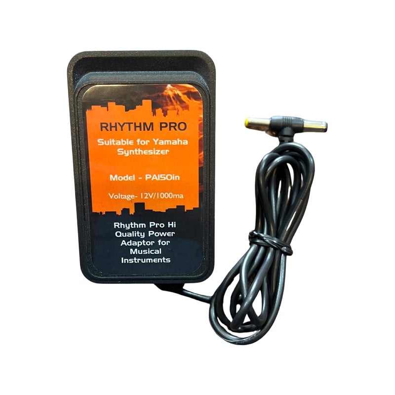RHYTHM PRO Original Quality Adapter for Yamaha Keyboard PSR i425/i455/i400/i500/e263/e273/e363/e373/e463/e473. - Image 1