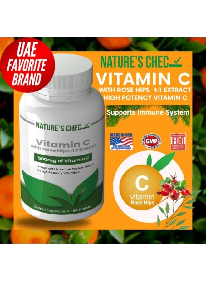 ناتشيورز_تشيك اي  اتش كير فيتامين سي 500