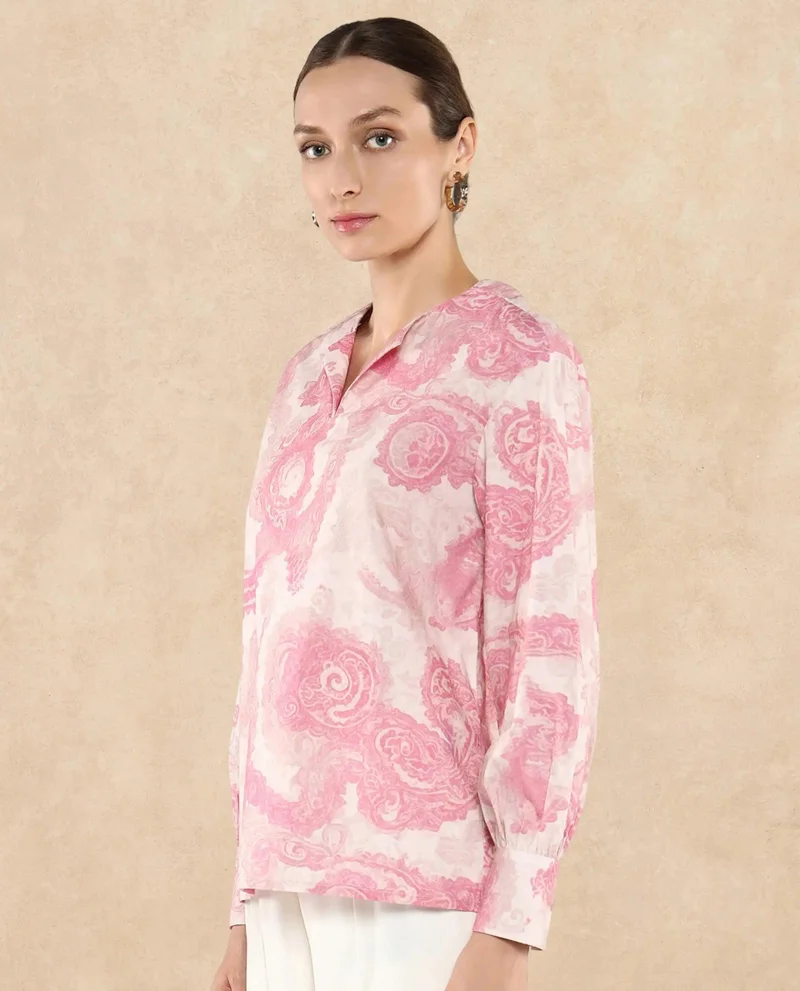 Rareism Women's Full Sleeve Printed Top