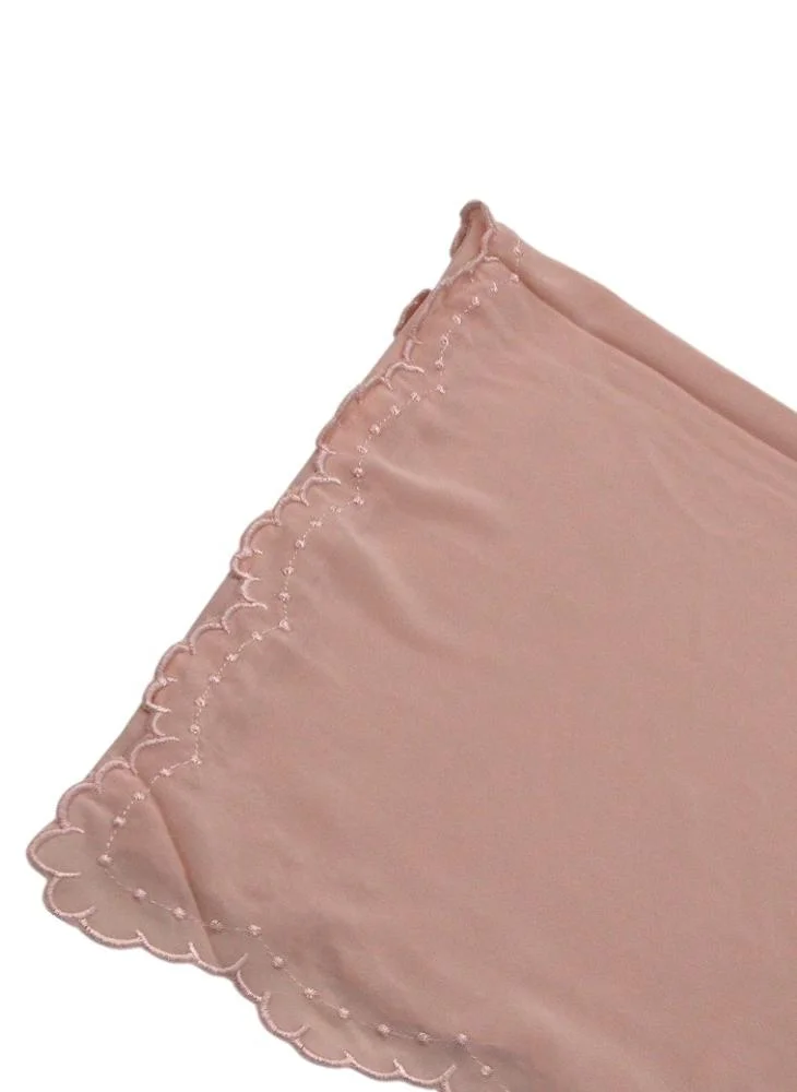 D'Daniela D' Daniela - Stacy Chiffon Scarf Muslim Shawl - Salmon Pink