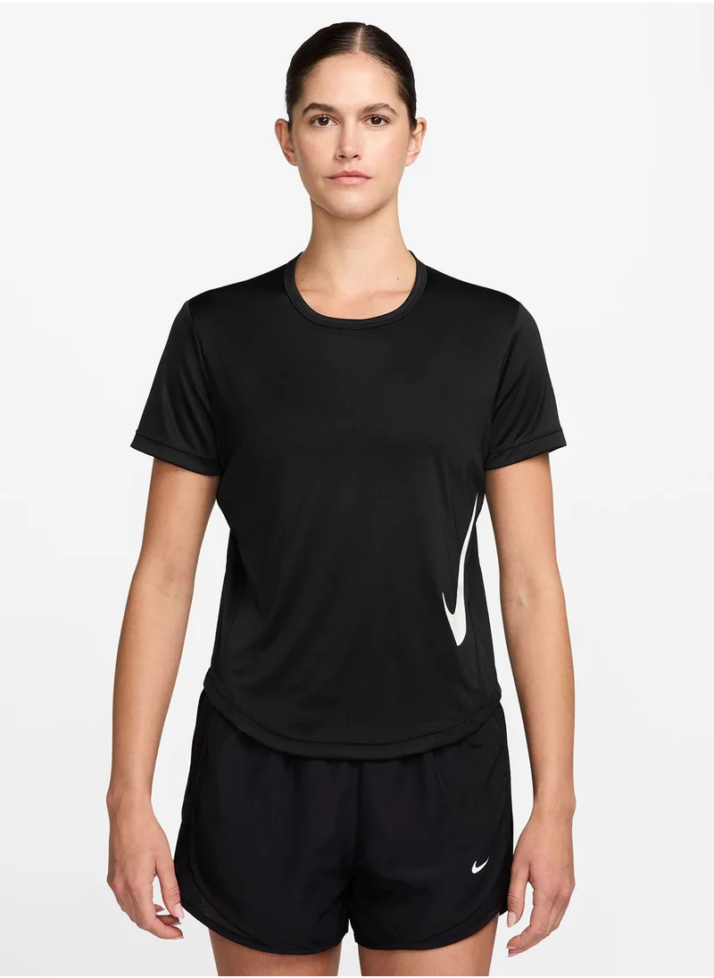 نايكي Tempo Swoosh Hybrid Dri-Fit Short-Sleeve Top