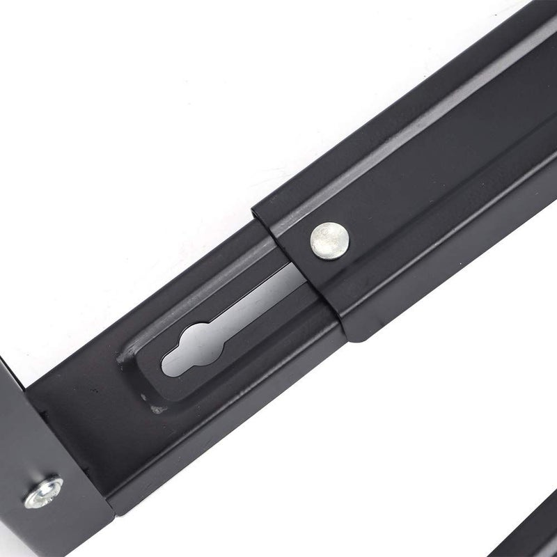 Metal Telescopic Microwave Oven Holder Wall Mounted Foldable Shelf 90 Degree Positioning - Image 5