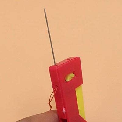 Avenn Avenn Automatic Needle Threader Thread Guide Elderly Use Device Sewing Tool Easy Device Automatic Needle Thread Inserter Tool for Sewing Multicolor Pack of 3 - Image 2