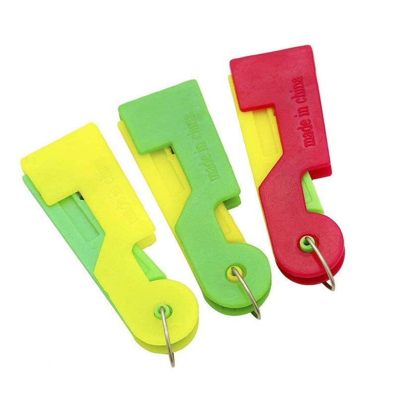 Avenn Avenn Automatic Needle Threader Thread Guide Elderly Use Device Sewing Tool Easy Device Automatic Needle Thread Inserter Tool for Sewing Multicolor Pack of 3 - Image 3
