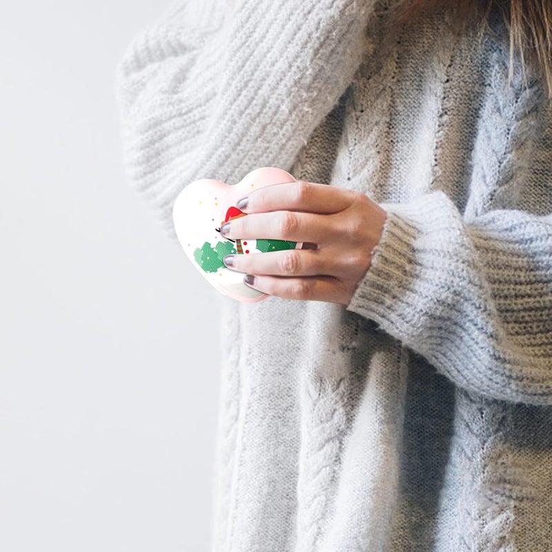 ويوبلز مدفأة يدوية كهربائية قابلة لإعادة الشحن، مدفأة يدوية كهربائية جيبية قابلة لإعادة الاستخدام، مدفأة يدوية كهربائية محمولة سريعة التسخين، درجة حرارة ثابتة 52 درجة مئوية، مناسبة للنساء والرجال والأطفال (أخضر) - Image 4