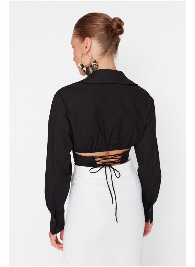 trendyol - Shirt - Black - Fitted - Image 1