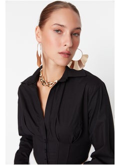 Shirt - Black - Fitted
