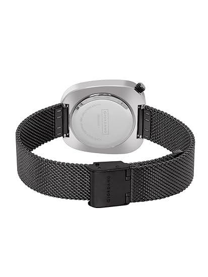 Giordano Analog Wrist Watch for Women with Stylish Metal Strap, Square dial and 3 Hand Mechanism - Image 4