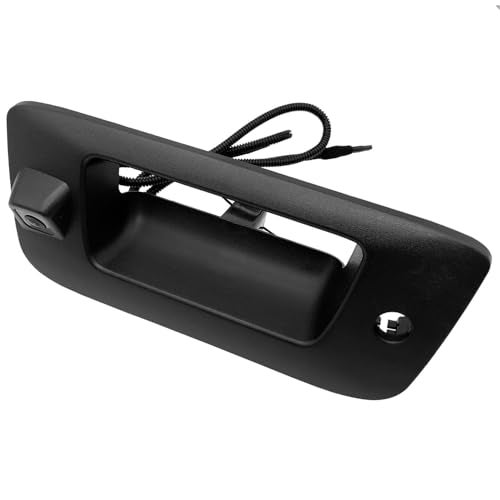 Cheriezing Tailgate Handle Backup Camera Compatible with 2007-2013 Silverado Sierra 1500 2500 3500 Heavy Duty Matte Black with Rear View Camera Replace# 22755304 - Image 5