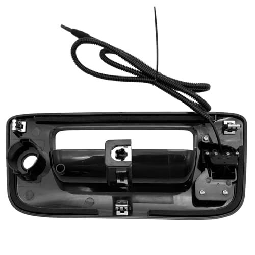 Cheriezing Tailgate Handle Backup Camera Compatible with 2007-2013 Silverado Sierra 1500 2500 3500 Heavy Duty Matte Black with Rear View Camera Replace# 22755304 - Image 3