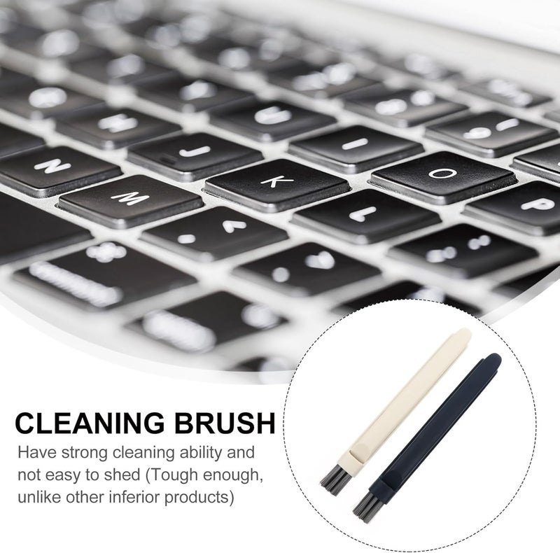 Multifunctional Window Slot Cleaning Brush 2pcs Set, Hard Bristle Gap Cleaning Tool for Window Tracks, Door Grooves, Kitchen and Household Debris Removal Random Color - Image 5