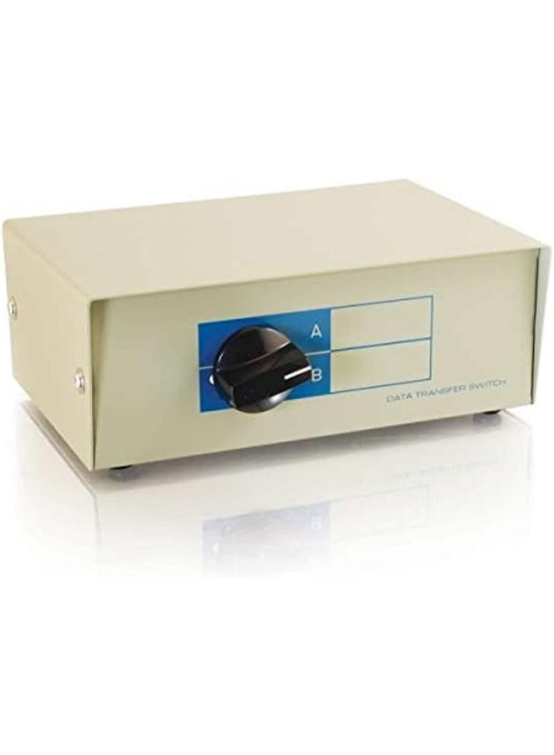 C2G 03364 2-Port VGA (HD15) Manual Switch Box, Beige - Image 2