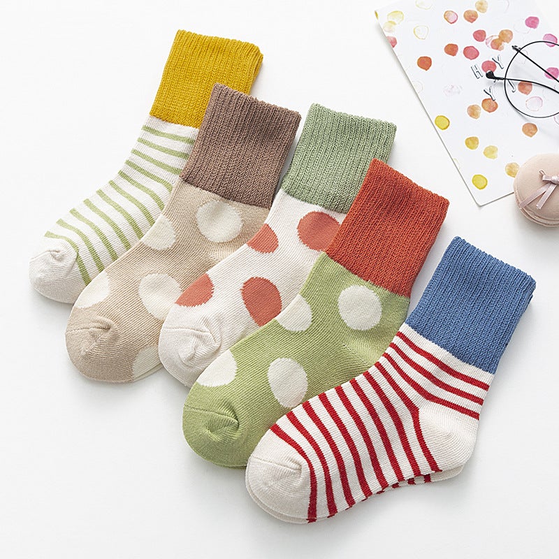 Baby Socks Children'S Socks Cartoon Children'S Cotton Socks Medium Tube High Quality Cotton Socks For Boys And Girls - Image 5